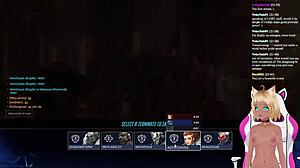 i'm lewdneko, playin overwatch and gettin spanked by that big guy part 1, oops i mean spanked hard.