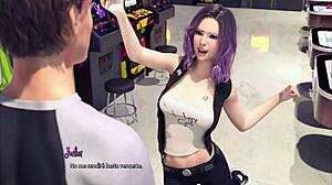 in gameplay story 3 season 1, i meet julia in this fantasy anime