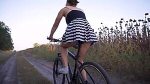 Watch me flash my ass on this bike ride?