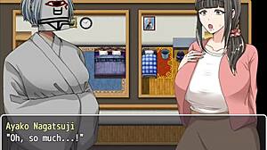 milf starts chatting with strangers online in ayako's scramble part 4