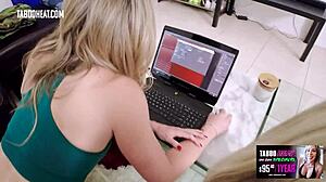 Sneaky sex during game night with my step mom's sister! Nikki Brooks in Taboo Heat with Luke Longly!