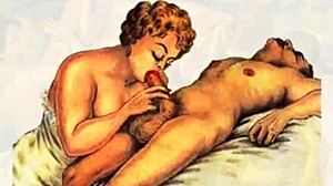Classic erotic cartoons and illustrations