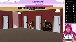 vtuber lewdneko plays harem hotel part 1 with intensity
