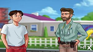 Summertimesaga - Don't barge in if the barn shakes with wild hentai action