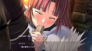 In the dungeon, character3 engages in intense scene3 action