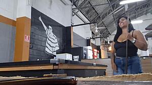 She Lost The Game And Got Fucked On The Street