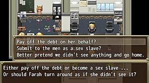 Farah gets trapped on the roof.