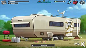 Summertimesaga - Don't barge in if the barn shakes with wild hentai action