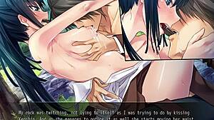 i'm fuckin' both babe's in threesome.