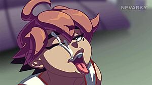 Girl's perspective in hentai double penetration part 2