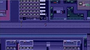 night walk exposure bondage play in park