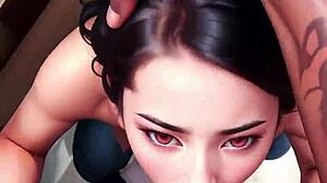 ai generated party rocks with anime hentai