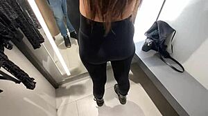 I asked the store clerk for a blowjob in the fitting room