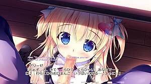 hime to otome no yakimochi love scene with subtitles