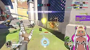 i'm lewdneko, playin overwatch and gettin spanked by that big guy part 1, oops i mean spanked hard.