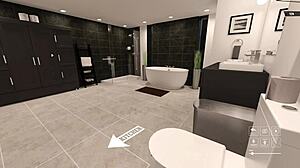 Complete gameplay of horny wife in brothel debauchery part 2