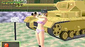 I enjoy dancing eyes, a risque 3d puzzle game.