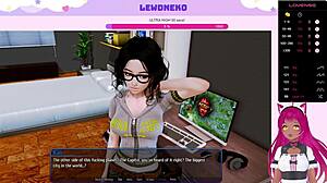 vtuber lewdneko plays harem hotel part 1 with intensity