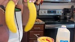 Making Banana Pudding With Ebony Ingredients