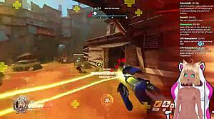 i'm lewdneko, playin overwatch and gettin spanked by that big guy part 1, oops i mean spanked hard.