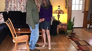 milf thanks neighbor with sex