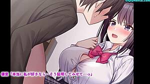 Anime Love Triangle Involving Complex Relationships And Emotions