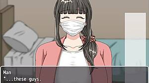 milf starts chatting with strangers online in ayako's scramble part 4