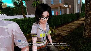 Harem hotel 121 brings exciting anime hentai action!