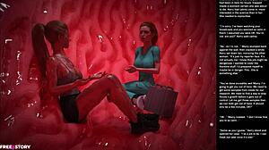 Big Apple Small Gesture Episode 32 Bursts With 3D Cartoon Sex!