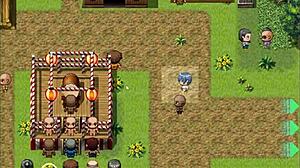 Tanned Girl Natsuki's Hentai Creampie Squirting from Monster Cock to Pussy