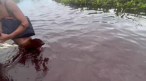 fui na praia de nudismo com as gostosas fazer putaria e gravei a porra toda