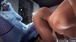 Widow the Babymaker by RadroachHD, wanna see huge tits and wet pussy squirt?