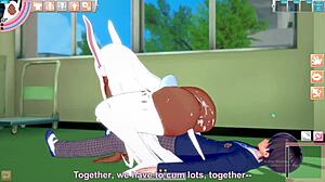 Big-Ass Bunny Reaches Orgasm