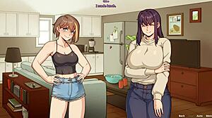 I’m hooked on Chloe watching Amy masturbate with her futa cock in Benefitship