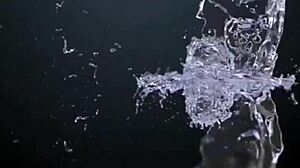 cooking fuck creampie with shaved pussy