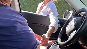 stranger helps me cum