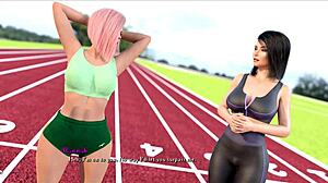 Having A Hard Time Game Part 5 Lesbian Anal