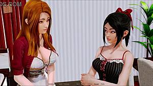 Harem hotel 121 brings exciting anime hentai action!