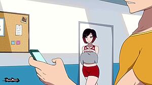 Workout Ruby In The Showers Full Animation