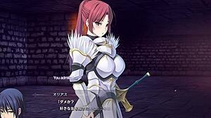 In the dungeon, character3 engages in intense scene3 action