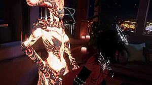 Flamen Hot Atronach Action In Vr!