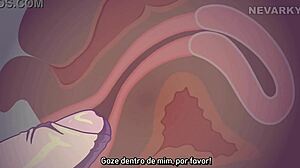 Girl's perspective in hentai double penetration part 2