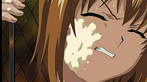 The story of the pervert chikan monogatari: the forbidden pleasure of footjobs in anime hentai