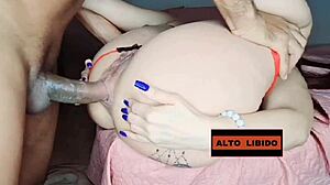 casada branquinha enjoys her anal sex session