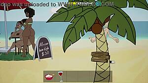 sex game 2d 3d fuckerman 06 beach threesome