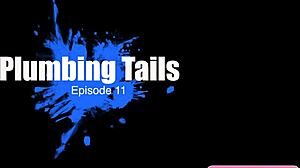 coed mistress tiffany tatum interviews and uses plumber as toy