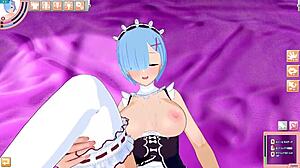 i watch re zero rem pov 3dhentai anime game koikatsu
