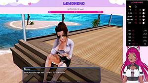 vtuber lewdneko plays harem hotel part 1 with intensity