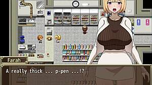 Farah gets trapped on the roof.