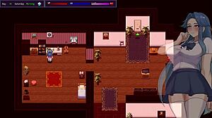 i play city of secrets pt 3, defeating the first boss in this hentai game